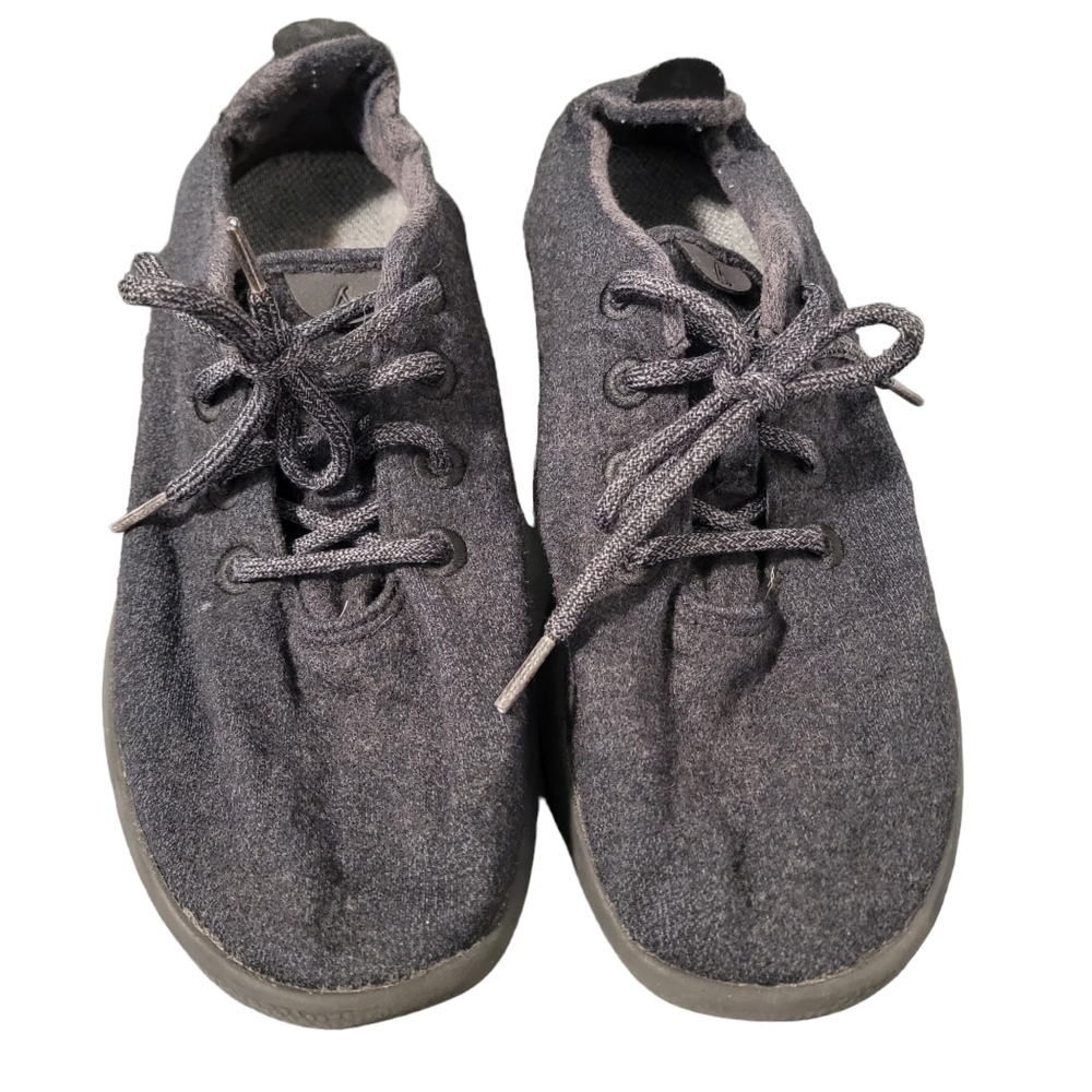 Allbirds Mens Wool Runners Mizzle 1119 NV1 Black Low Top‎ Sneaker Shoes Size 9B - Picture 2 of 5